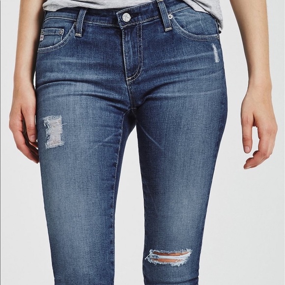 AG Legging Ankle 18 Years Destroyed NWT 24 - Picture 3 of 8